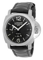 Panerai PAM 233 Luminor Stainless Steel & Leather Manual 44mm Mens Watch