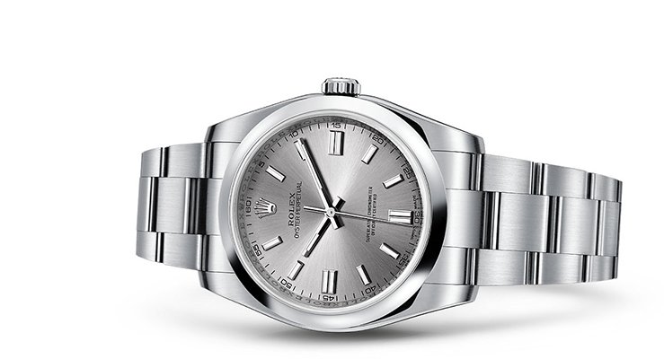 Rolex Oyster Perpetual in White Gold