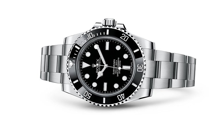 Rolex Submariner with Black Bezel and Dial