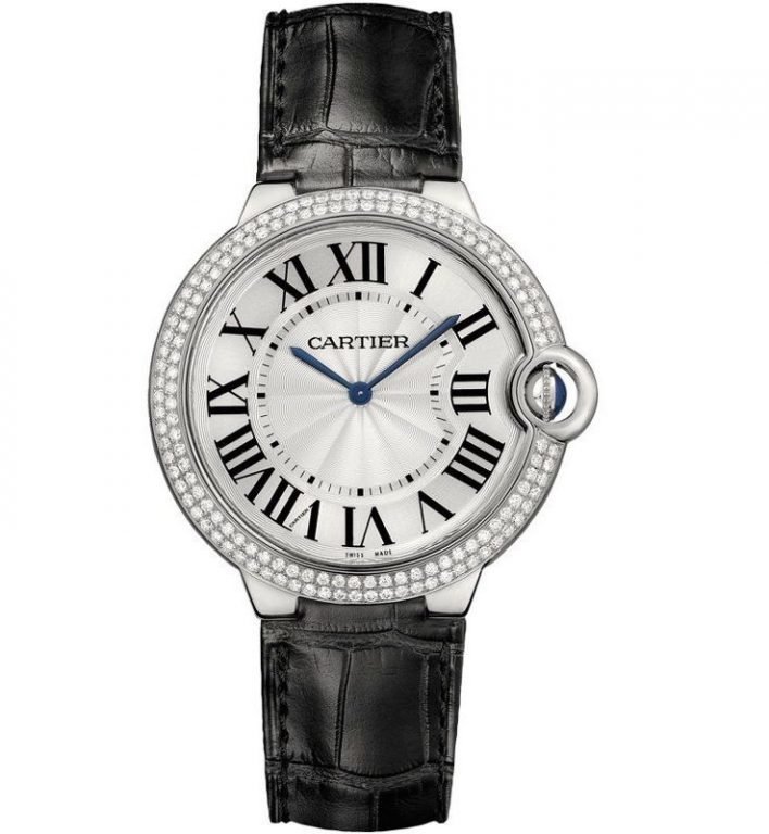 Cartier Ballon Bleu with Diamond Bezel