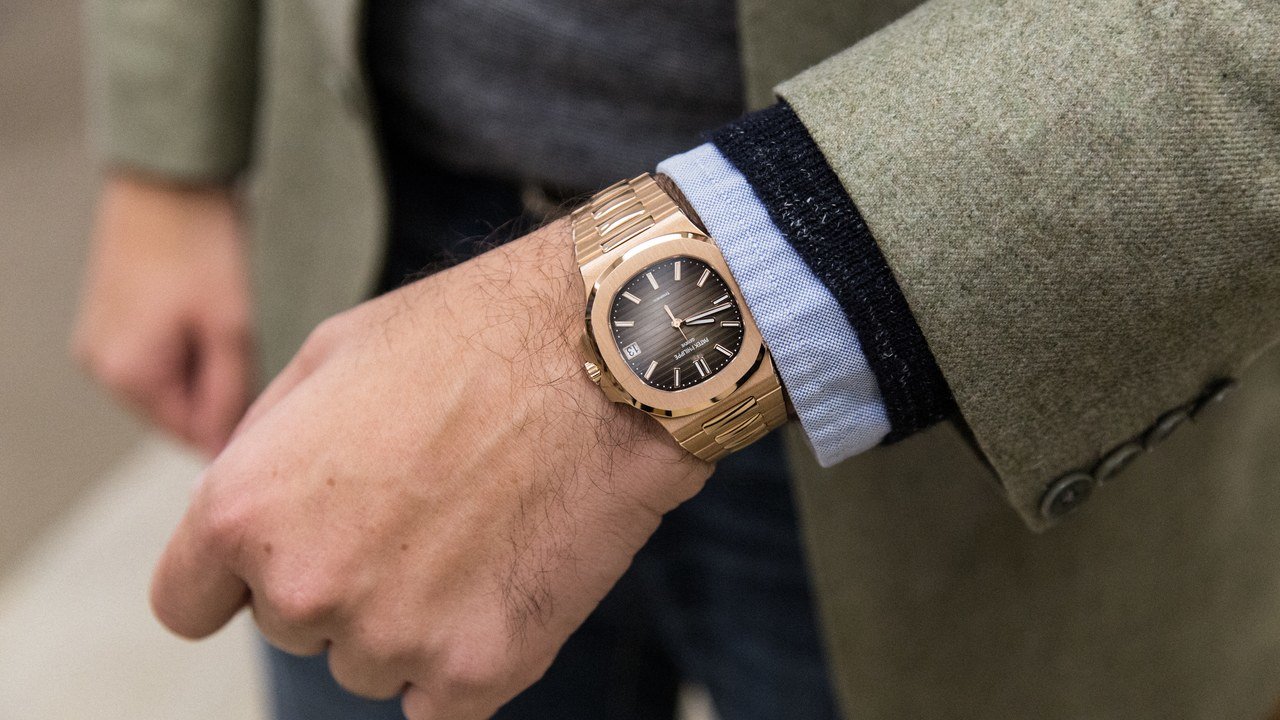 Rose Gold Patek Phillipe Nautilus