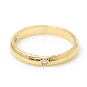 Cartier 18K Yellow Gold Diamond Dome Ring