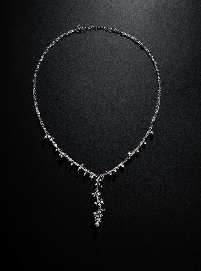 Suna Brothers platinum necklace