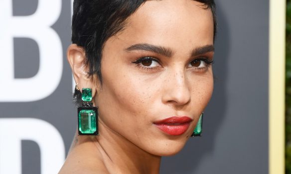 zoe kravitz golden globes