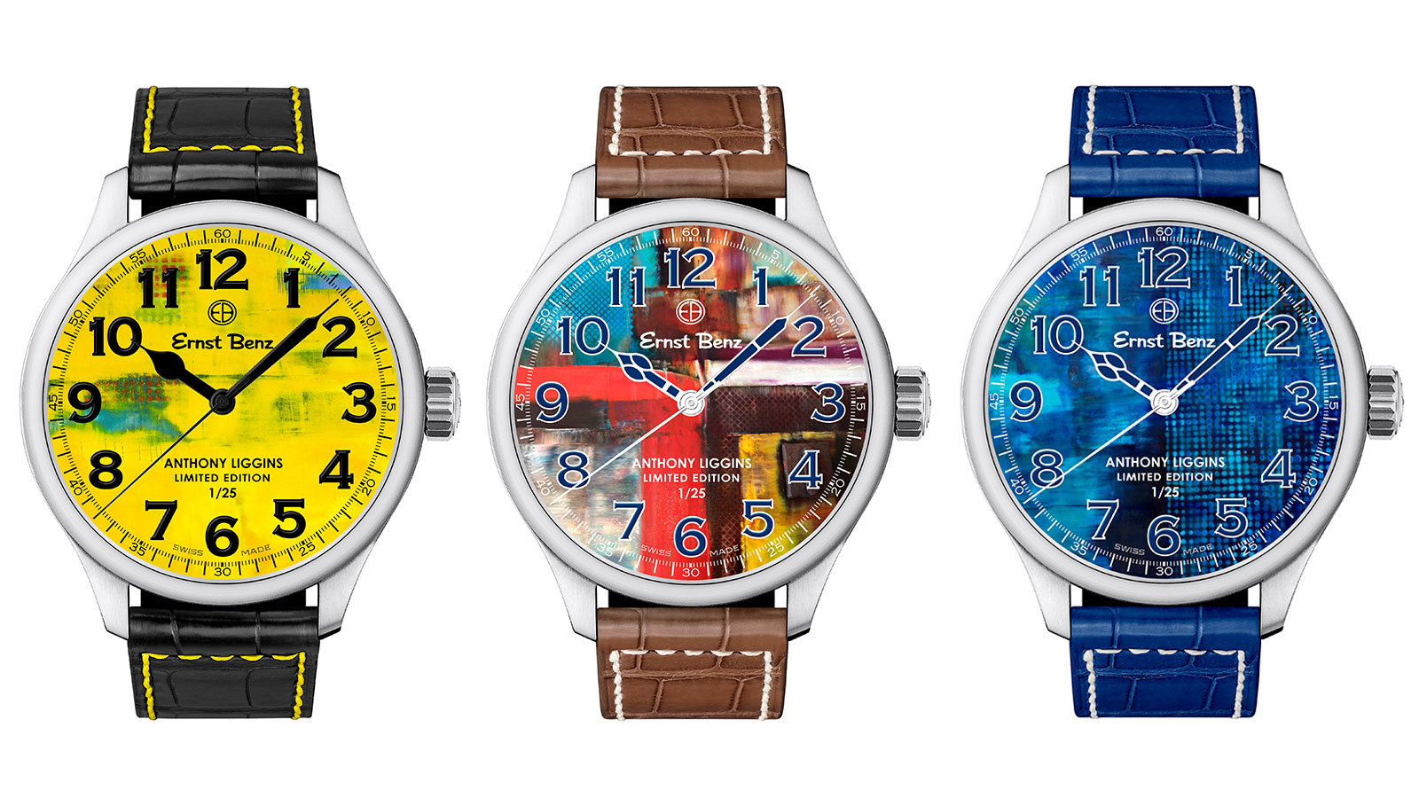 Ernst Benz and Anthony Liggins watches