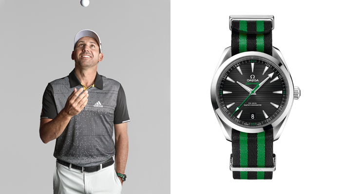 Sergio Garcia: Seamaster Aqua Terra Gold