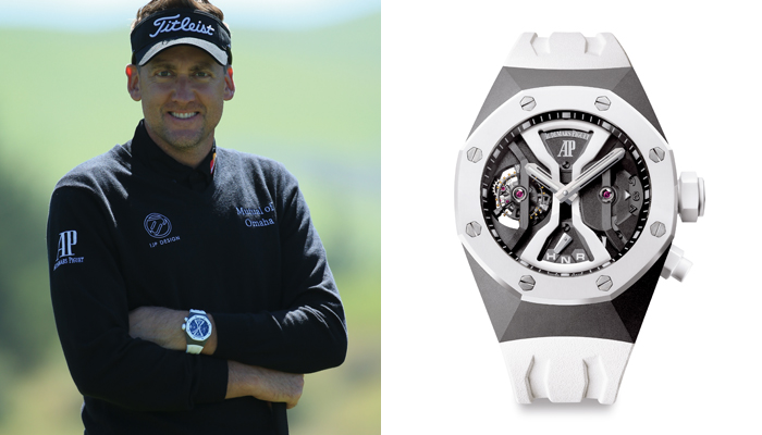 Ian Poulter: Royal Oak Concept GMT Tourbillon