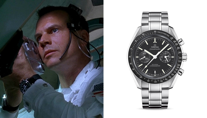 Bill Paxton in Apollo 13 wearing an Omega Speedmaster