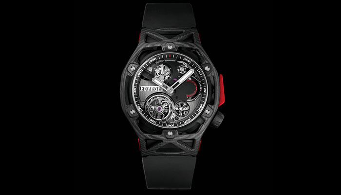 Hublot Techframe Ferrari Tourbillon Chronograph Carbon