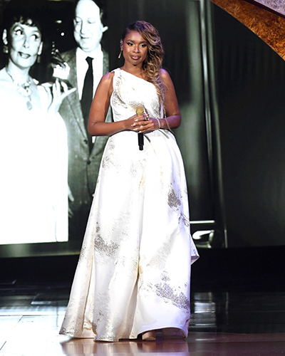 Singer Jennifer Hudson wore a Le Vian ring to the celebrity-studded event Q85: A Musical Celebration for Quincy Jones in September 2018.