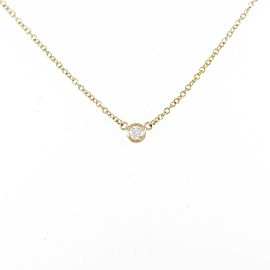 TIFFANY & Co 18k Yellow Gold by the Yard Necklace LXGYMK-167