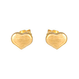 Roberto Coin 18K Yellow Gold Heart Stud Earrings