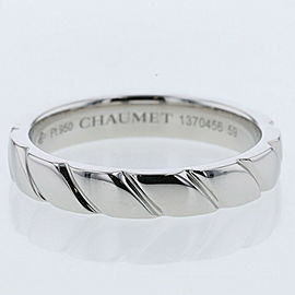 Chaumet 950 Platinum Torsado Marriage Ring LXGBKT-1014