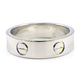 Cartier 950 Platinum Love US 7.5 Ring LXWBJ-853