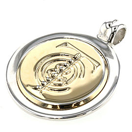 TIFFANY & 925 Silver ,18K Yellow Gold PendantLXGBKT-817