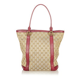 Gucci GG Canvas Twins Tote Bag