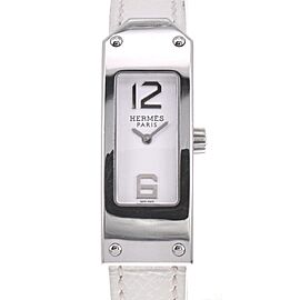 HERMES Kelly Stainless Steel/leather Quartz Watch LXGH-255