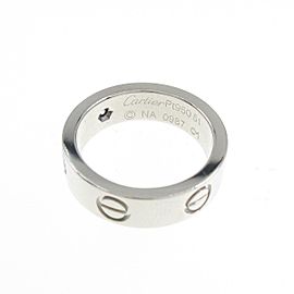 Cartier 950 Platinum Love Ring LXGYMK-204