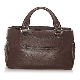 Celine Boogie Leather Handbag