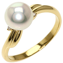 TASAKI 18K Yellow Gold Ring