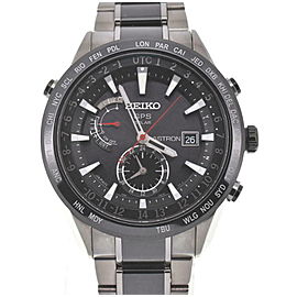 SEIKO Astron Titanium ceramic Solar Powered Radio Watch LXGJHW-706