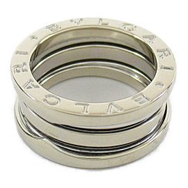 BVLGARI 18K white gold B-zero1 Ring rcb-7