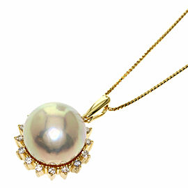 TASAKI 18K Yellow Gold Necklace LXGQJ-814