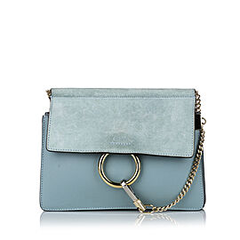 Chloe Faye Leather Crossbody Bag