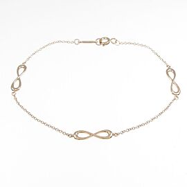 TIFFANY & Co 18K Pink Gold Infinity Endless BraceletLXGKM-121