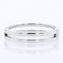 GUCCI 18k White Gold Infinity For Ring LXGBKT-890