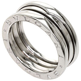 BVLGARI 18K White Gold B.zero1 Ring US 7.75 QJLXG-1374