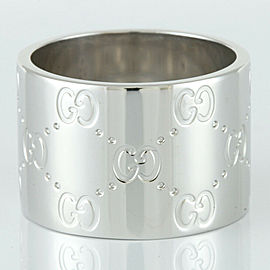 GUCCI : 18K white Gold Ring US7.5, EU56 LXKG-306