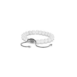 David Yurman Spiritual Bead Bracelet with White Agate