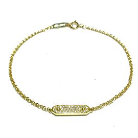 TIFFANY&Co. 18K Yellow Gold Bracelet LXJG-353