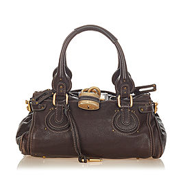 Chloe Paddington Leather Shoulder Bag