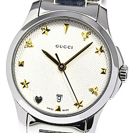 GUCCI G timeless Stainless Steel/SS Quartz Watch