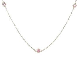 TIFFANY & Co 925 Silver BY THE YARD Necklace LXGYMK-160