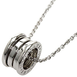 BVLGARI 18K white Gold B.zero1 Necklace QJLXG-1363