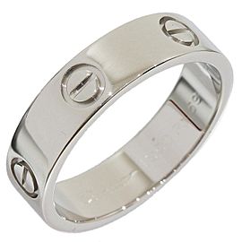 Cartier Love PT950 Platinum Ring Size 8.75