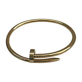 Cartier Juste Un Clou Bracelet 18K Yellow Gold Size 17