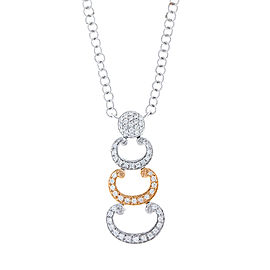 Alor 18K Rose Gold & White Gold Necklace