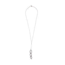 Alor 18K White Gold 3 LOOPS Necklace