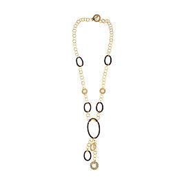 Alor 18K yellow gold & Bronze PVD 0.92 LEMON Q Necklace