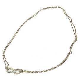 TIFFANY&Co. 925 Silver Necklace LXJG-107