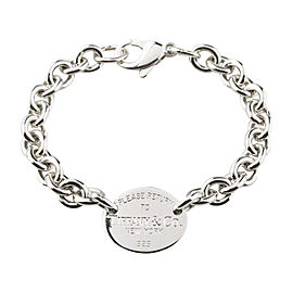 Tiffany & Co. Please Return To Tiffany Oval Tag Bracelet