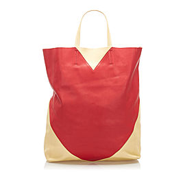 Cabas Leather Tote Bag