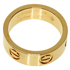 TIFFANY & Co 18K Yellow Gold love US 4.5 Ring QJLXG-1627