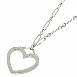 TIFFANY & Co 18k White Gold Necklace LXGQJ-1123