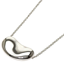 Tiffany & Co 925 Silver Bean Necklace QJLXG-1321