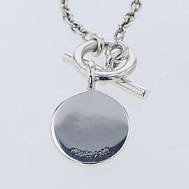 HERMES 925 Silver Necklace LXGBKT-793